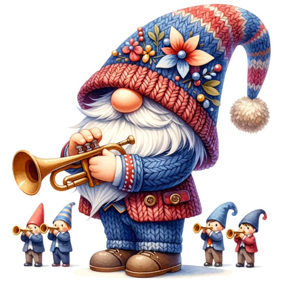 Band Teacher Gnome