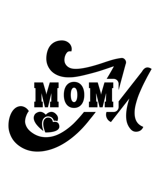 MOM Heart Tshirt