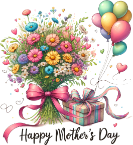 Mother's Day Flowers and gift - Mom