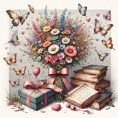 Mom book tshirt butterflies