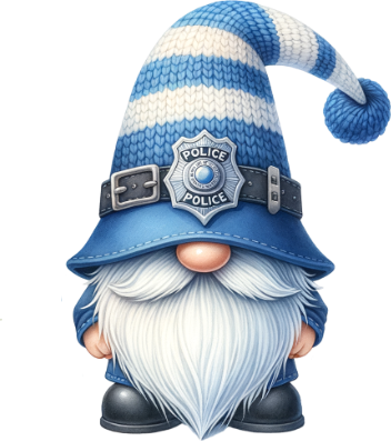 Police Officer Gnome